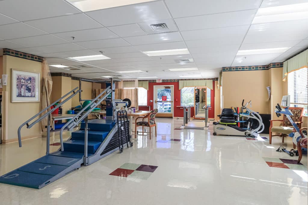 rossmoor post acute rehab gym